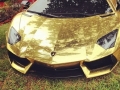 Golden Lamborghini