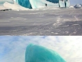 Frozen tsunami