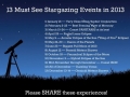 Stargazing Events Of 2013