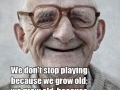 Growing old