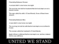 United we stand