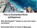 Enchanted river