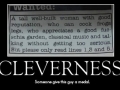 Cleverness