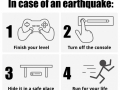 In case of earthquake