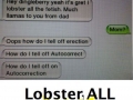 Lobster all the..
