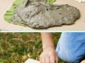 Leaf stepping stones