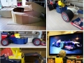 Kid wanted a F1 car