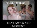 That awkward moment