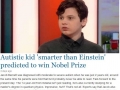 Kid smarter than Einstein