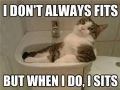 I don't always fit