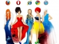 If browsers were girls