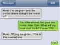 Mom, I'm pregnant