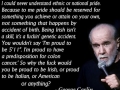 George Carlin wisdom