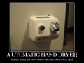 Automatic hand dryer