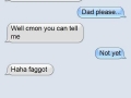 My dad is so nice