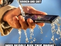 Sony water resistant phone