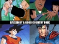 Goku and Superman