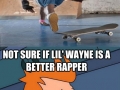 Better rapper or skater?