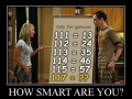 Only for geniuses..