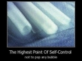 Highest point of self-control