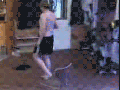 Glued sandals prank