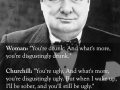 Churchill was a boss