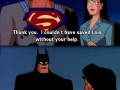Batman and modesty
