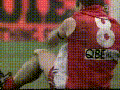 Manly Aussie footballer