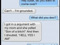 So, I'm grounded