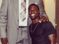 Kevin Hart with Shaq