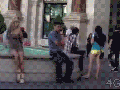 Fountain pose fail