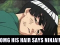 Lee's hair says ninja
