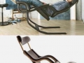 Gravity balanced chair