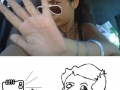She went full retard!