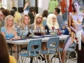 You can't sit with us