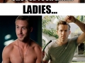 Girls need eye candy too
