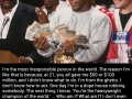 Tyson's brutal honesty
