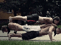 Kid on bottom is a beast