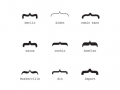 Typography Moustache