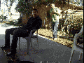 He picked the wrong chair