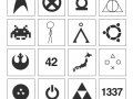 Name all the symbols