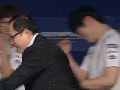 The pose of victory