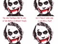 Joker's words