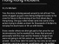 The Hong Kong Incident