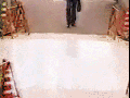 Sticky floor prank