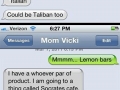Moms' priceless texts