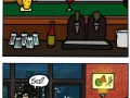 Don't drink with him