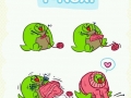 Happy T-Rex is happy