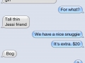 Grandma texting masters