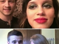 Boys doing gf's makeup